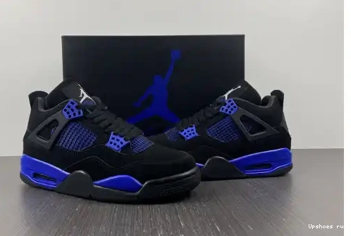 AIR BLUE JORDAN 4 RETRO THUNDER CT8527-018 CT8527-018 0413